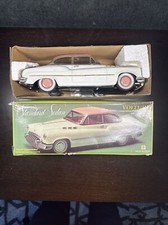 Vintage Voiture Buick Standard Sedan Tin Friction Powered Toy Car, Pink 50's