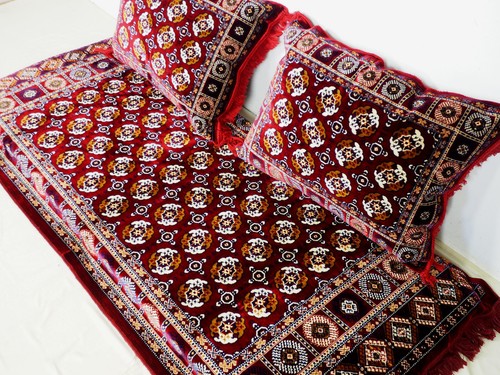 3 Tlg. Matratze Kissen orient Sitzecke Bodenkissen Sitzgruppe Toshak beig23 توشک - Bild 12 von 15