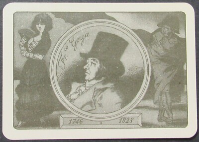 Francisco Goya Single Swap Wide Playing Card