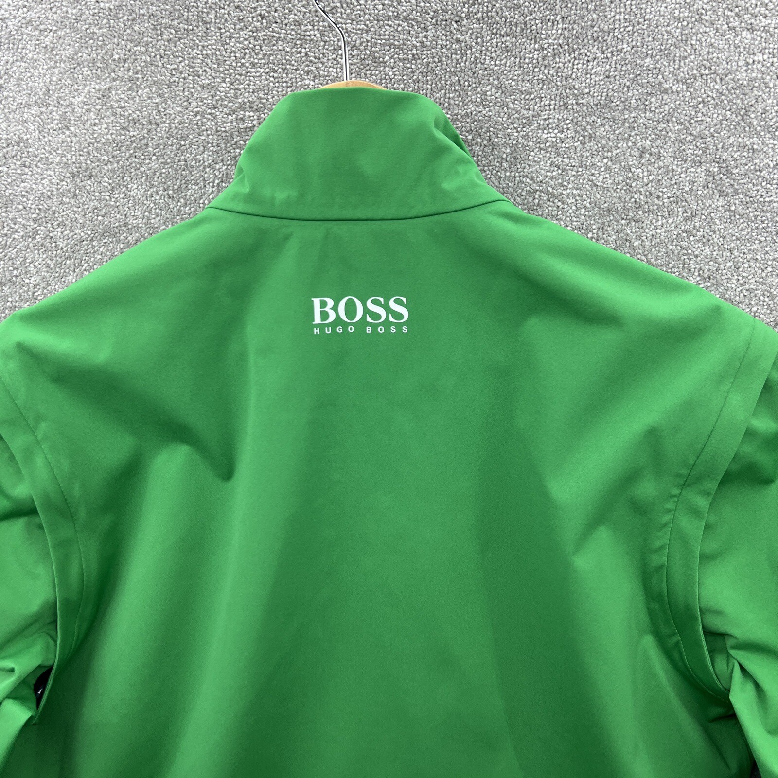 Hugo Boss Golf Jacket Mens Medium Green PGA Championship Waterproof