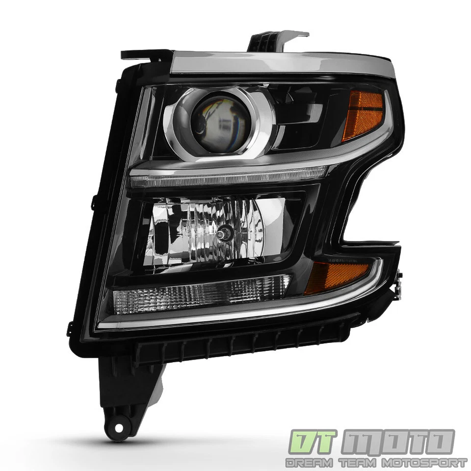 Faro delantero Chevy Tahoe Suburban 2015-2020 con bombilla de repuesto lado del conductor Foto 2 de 4