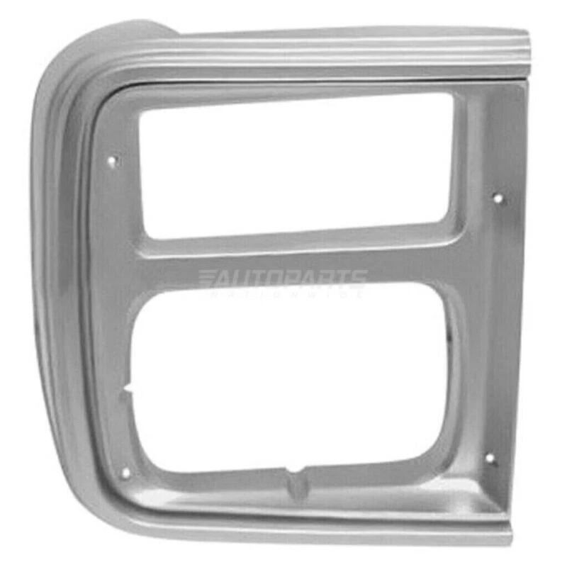 Nova porta de farol lateral esquerda e direita prata compatível com Chevrolet Astro 1985-1991 - Imagem 2 de 3