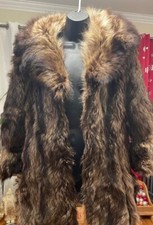 Ben Ric Vintage Fur Coat Estate Sale Pre-owned Needs TLC