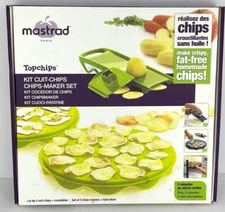 Mastrad Top Potato Chips Maker & Slicer Set – Microwave Potato Chip Maker