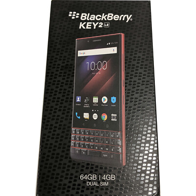 ★Blackberry Key2 LE Dual SIM BlackBerry KEY2 LE - 64GB - Slate Gray (Unlocked) (Dual SIM) for