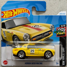 2024 Hot Wheels HONDA S800 RACING Short Card with Protector JDM type-r