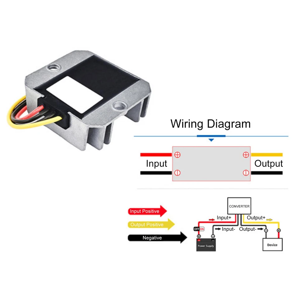DC-DC 12V-36V 1A 36W Step Up Car Power Supply Converter Regulator Waterproof S1 - Image 3 of 4