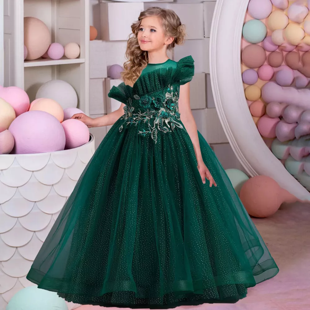 Dance Show Dress | Wedding Dress | Girls Party Dresses - 4-14 Years Old  Girls Formal - Aliexpress