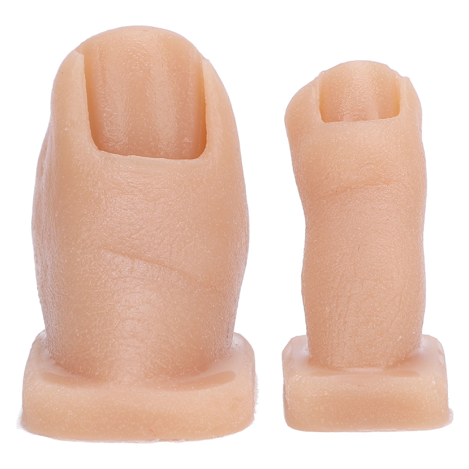 Silicone Manicure Practice Toes Simulation Nail Art Practice Toe For Nail Salon
