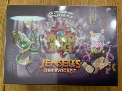 Mindbug Jenseits der Ewigkeit deutsches Kartenspiel für 2 Spieler neu in Folie