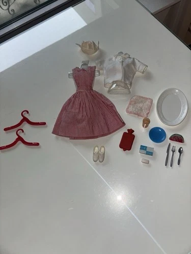 Vintage 1964 Mattel Barbie Candy Striper Volunteer Outfit #889