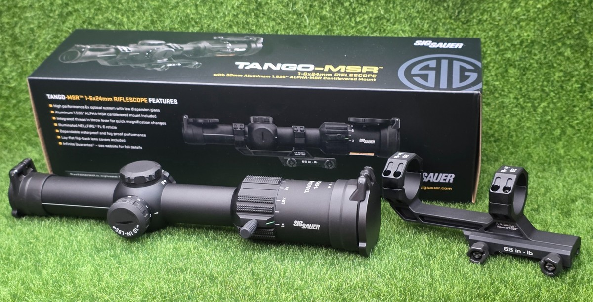 Sig Sauer #SOTM61003 TANGO-MSR 1-6x 24 Riflescope w/ Illum