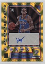 2023 Donruss Signature Series Holo Yellow Laser 5/15 Keyontae Johnson Auto 11o2