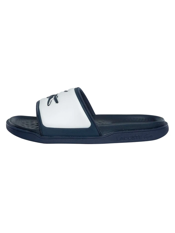 Lacoste de los hombres Deslizadores Serve Dual 1252 CMA, Azul - Imagen 2 de 4