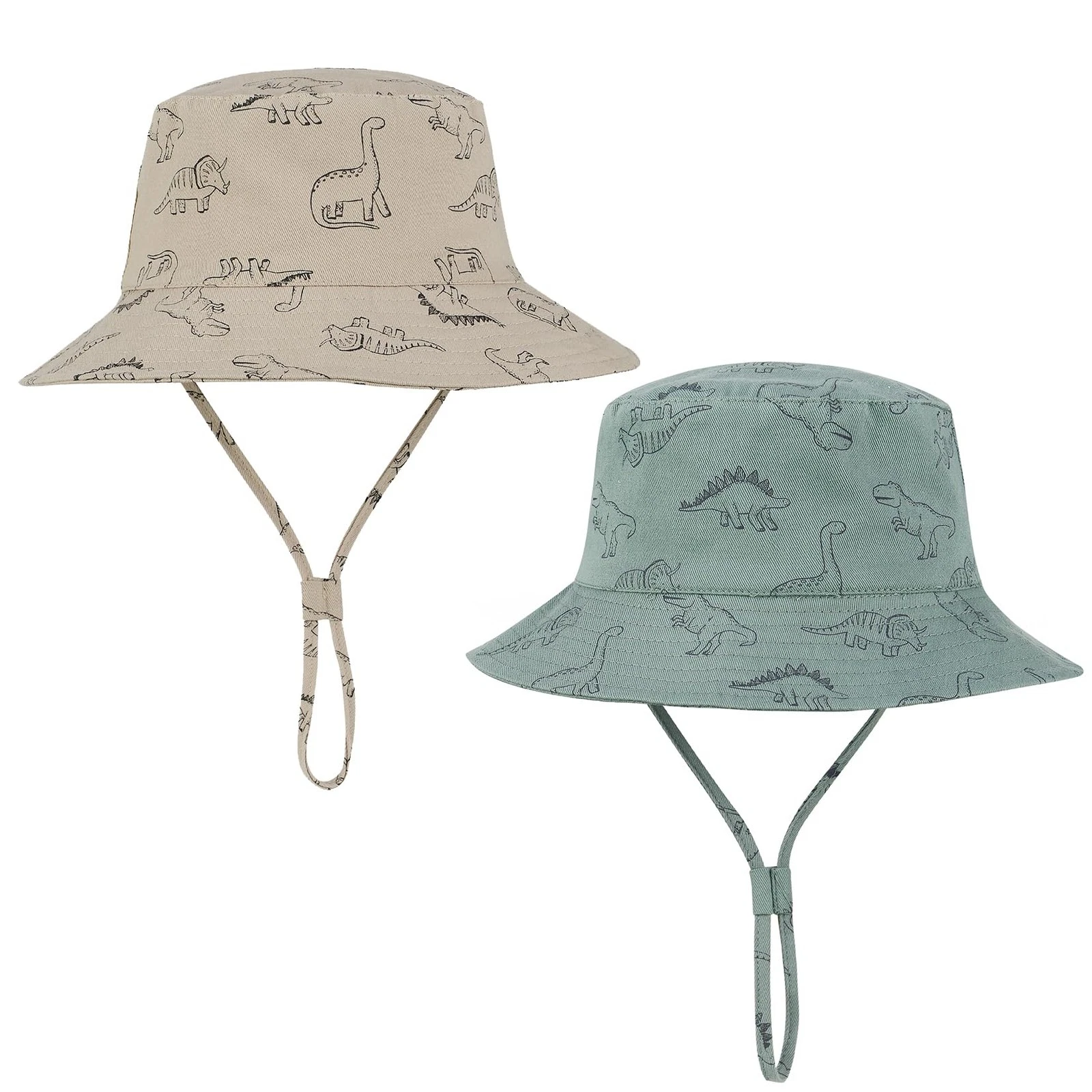 Baby Sun Hat UPF 50+ Sun Protective Toddler Bucket Hat Summer Kids Beach Hats...