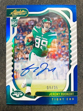 2022 Panini Absolute #169 Jeremy Ruckert Rookie RC Auto Autograph Card /35 Rare. rookie card picture