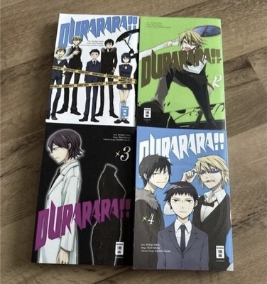 Durarara!! Band 1-4 Komplett, Deutsch, 1. Auflage