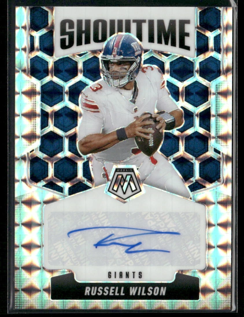 Russell Wilson Autograph Football Trading Cards for sale | eBay
