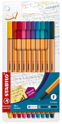 STABILO Fineliner point 88 10er Kartonetui