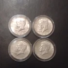 1964 Kennedy Half Dollar Silver Coins Lot of 4