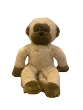 Vintage 1984 Dakin Nature Babies Coconut Monkey Plush Stuffed Animal Lovey 13  