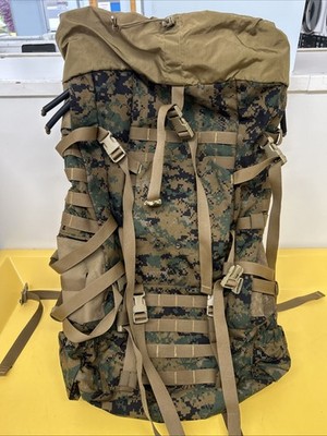 USMC ILBE Gen 2 Main Pack MARPAT Internal Frame Rucksack NO SHOULDER STRAPS
