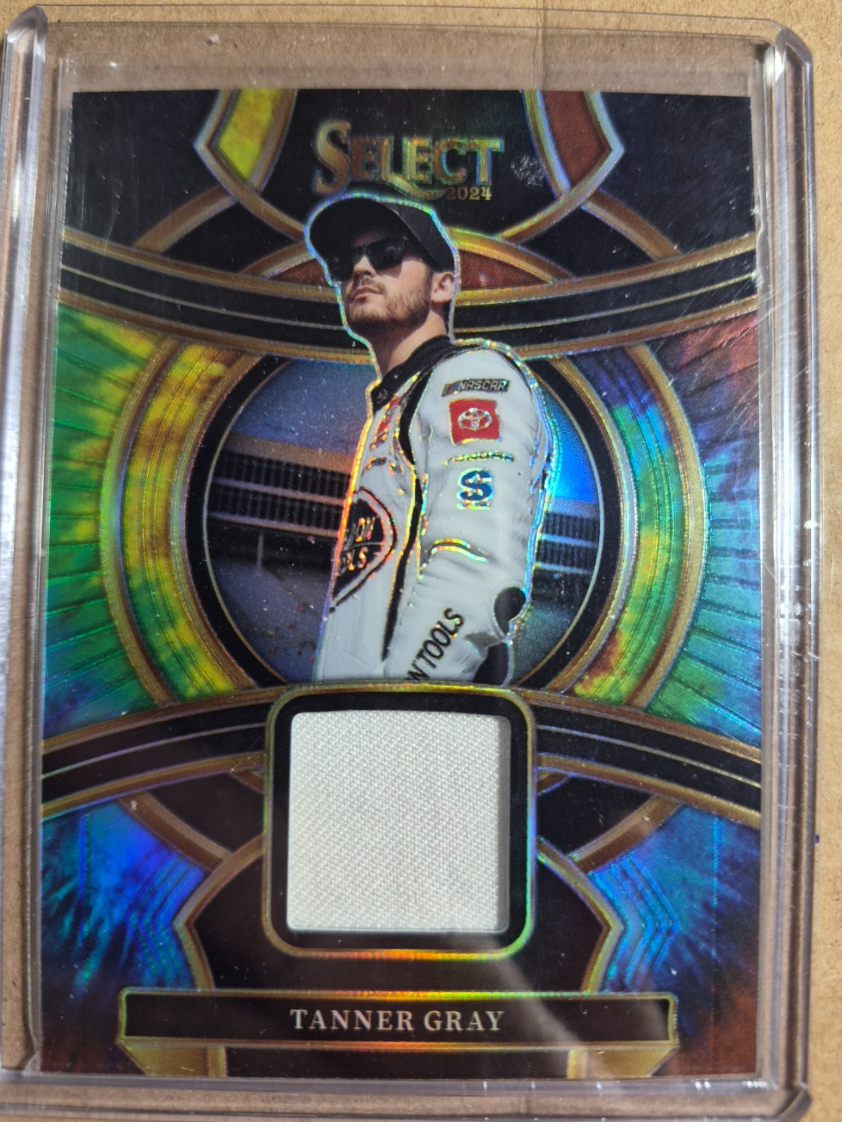 2024 PANINI SELECT NASCAR SELECTIVE SWATCHES TANNER GRAY #SS-TAG TYE-DYE 18/25