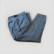 Richard James Trousers Grey Check Super 120’s 100% Wool 38R BNWT RRP £345