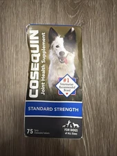 Cosequin Joint Health Supplement For All Dogs Standard Strength 75 Chewable 6/27