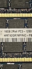 6x Hynix 16GB DDR3 1600 ECC REG Server RAM PC3-12800R HMT42GR7MFR4C-PB-Read