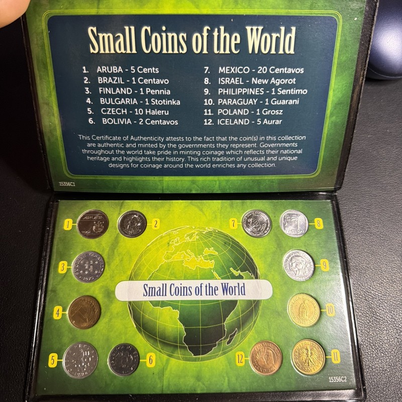 NEW Small Coins of the World   MBOX