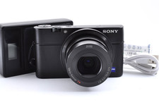  NMint  w/Chager Sony Cyber-shot DSC-RX100 20.2MP Compact Digital Camera 546