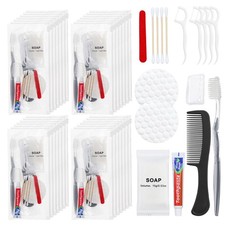 Travel Toothbrush Kit, Hygiene Kit Comes in A Double Sealed Individual Packag...