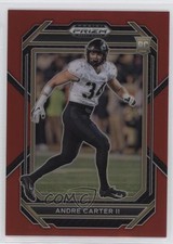 2023 Panini Prizm Draft Picks Red Prizm 225/299 Andre Carter II #192 10ba