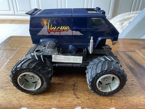 Vintage 1986 MASK Volcano Monster Truck Van Kenner Toys M.A.S.K Tested Working