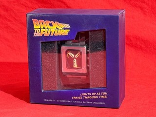 Think Geek Back to the Future Flux Capacitor Watch Sealed Unopened Box