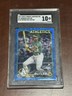 2024 Lawrence Butler Topps Chrome Blue Logofractor Rookie /150 SGC 10 READ