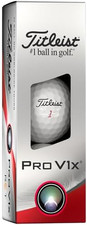 Golf Pro V1X RCT 3-Balls, White