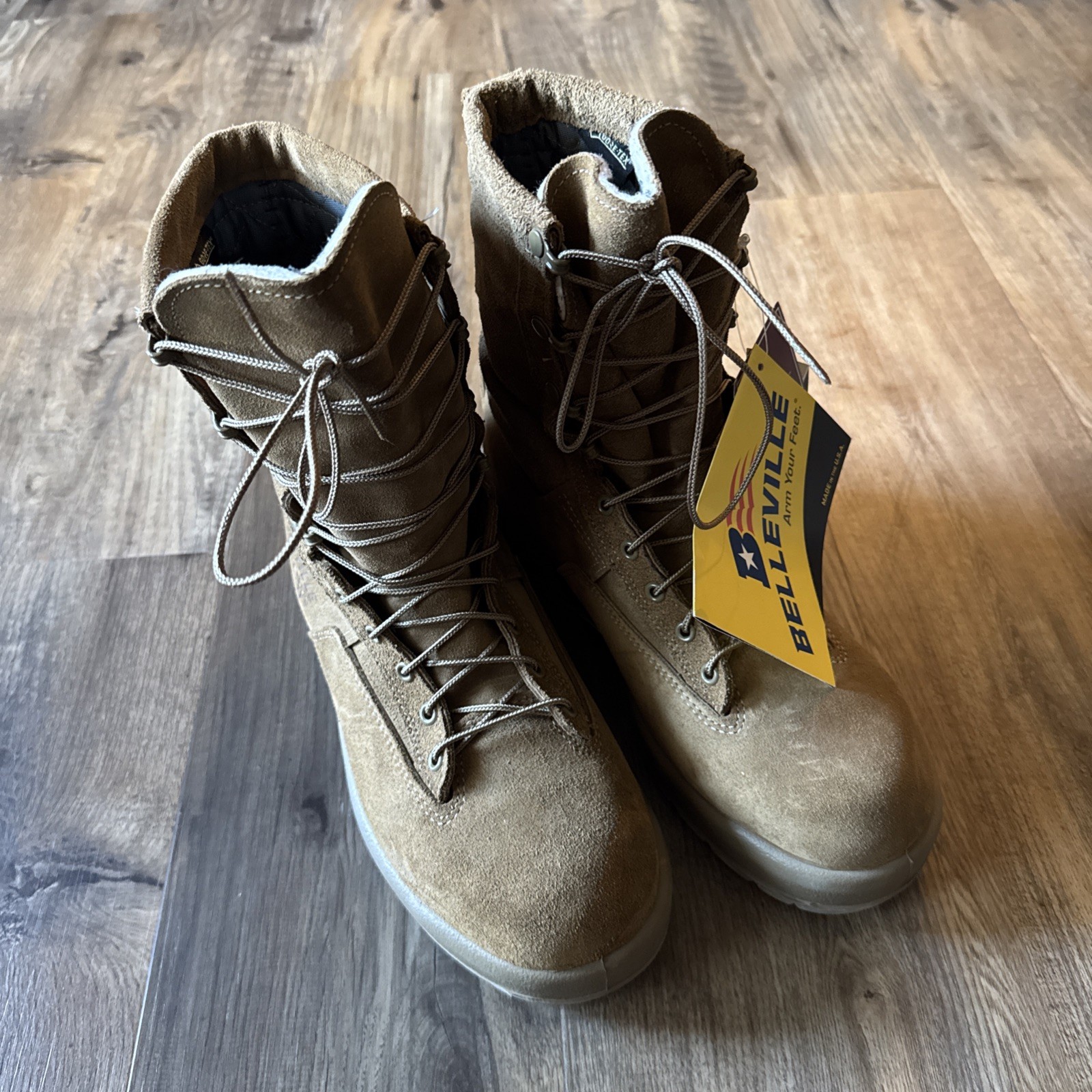 Belleville C755 Extreme Cold Weather Coyote Brown Boots Size 11R - NWT goretex