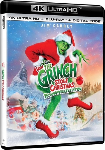 Dr. Seuss' How the Grinch Stole Christmas (Grinchmas Edition) (Ultra HD, 2000) - Bild 1 von 3