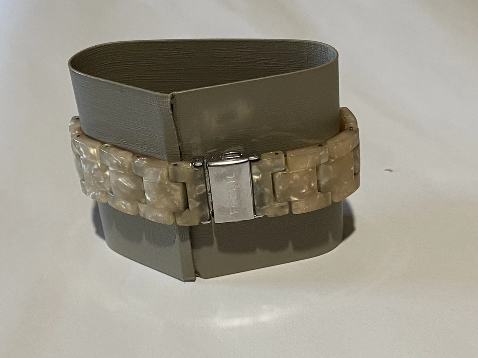 Fossil Stella Women's Multifunction Quartz Watch Stainless Steel Crystal Accent - Image 3 of 4