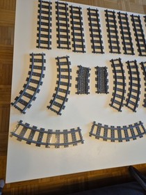Lego Tracks Bundle Straights, Points, Curves And Flex 60205, 7896, 7895 