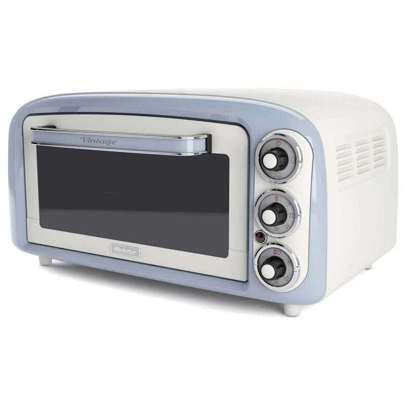 Fornetto Elettrico Vintage Ariete 979 Celeste 18 Litri 1380W Forno Pizza Retrò