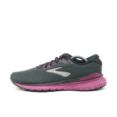 Brooks Damen Adrenaline GTS 20 Sneaker Grau/Pink Low-Top Sohle Laufschuhe EU 42