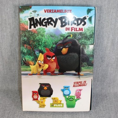 ANGRY BIRDS ROVIO Collectible Folder Dutch Toy Figures Birds Pigs 2016 Set