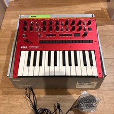 KORG monologue Red Analog Monophonic Keyboard Synthesizer VCO Drive