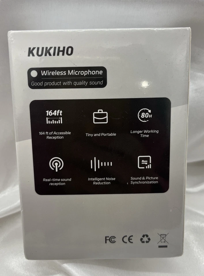 Kukiho Wireless Microphone For iPhone And Type C Port Phones Brand New Sealed - Image 3 of 4
