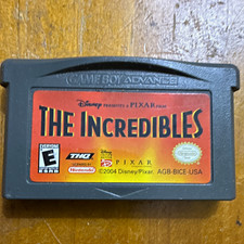 THQ The Incredibles Nintendo Game Boy Advance NTSC-U/C E-Everyone 2004