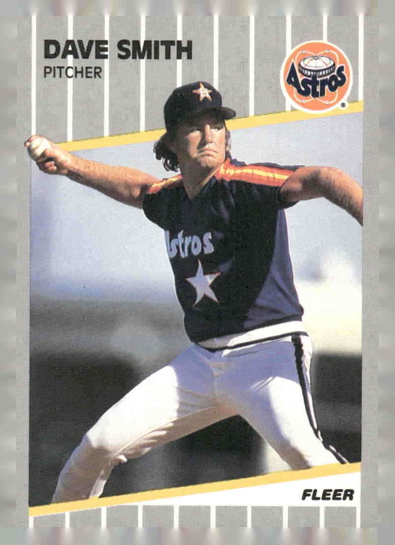 1989 Fleer #369 Dave Smith