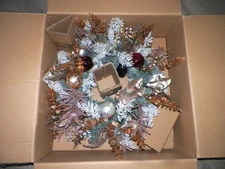 LARGE FRONTGATE WREATH  FALL WINTER CHRISTMAS FRONT DOOR  DECOR